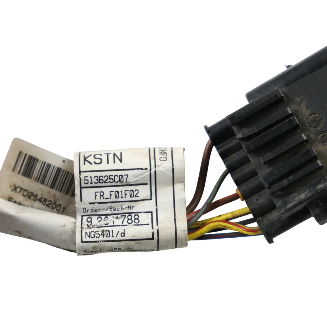 BMW F01 Rear Bumper Parking Sensor PDC Wiring Loom Harness Cable - SKU 9261788 - Part number 9261788