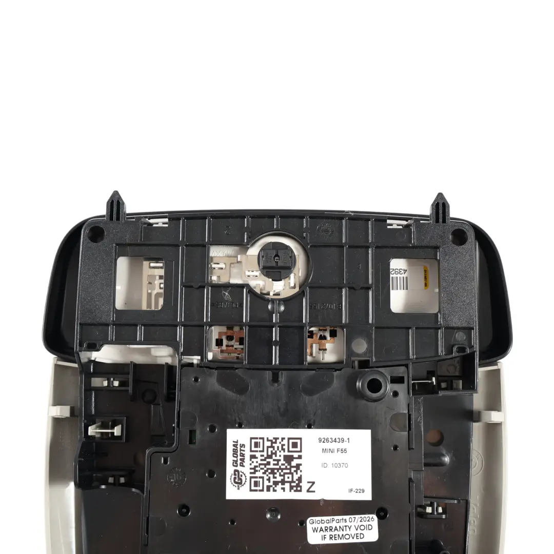 Mini F55 F56 Plafoniera Luce Anteriore Pannello Interno Tetto Nero - SKU 9263439-1 - Numero di parte 9263439