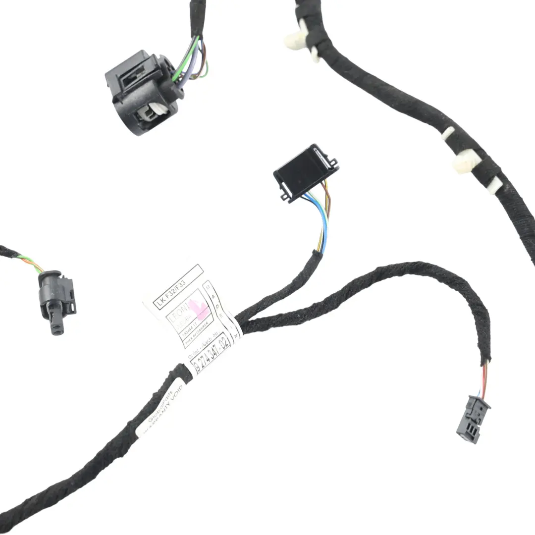 BMW F32 Cablaggio Elettrico Porta Anteriore Lato Passeggero - SKU 9274347 - Numero di parte 9274347