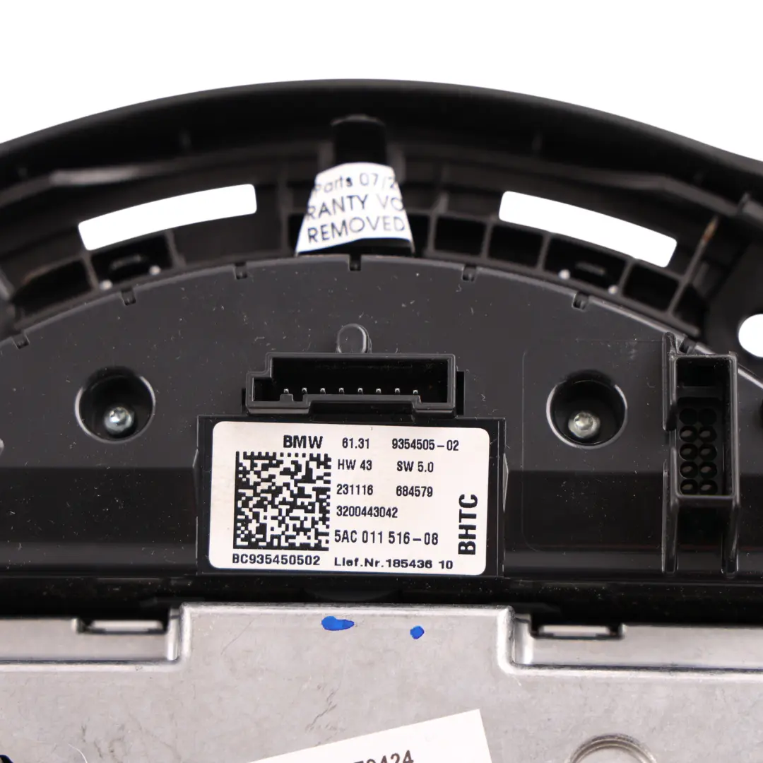 Mini F55 F56 Pantalla Central de Información 6,5" - SKU 9279424 - Número de pieza 9279424