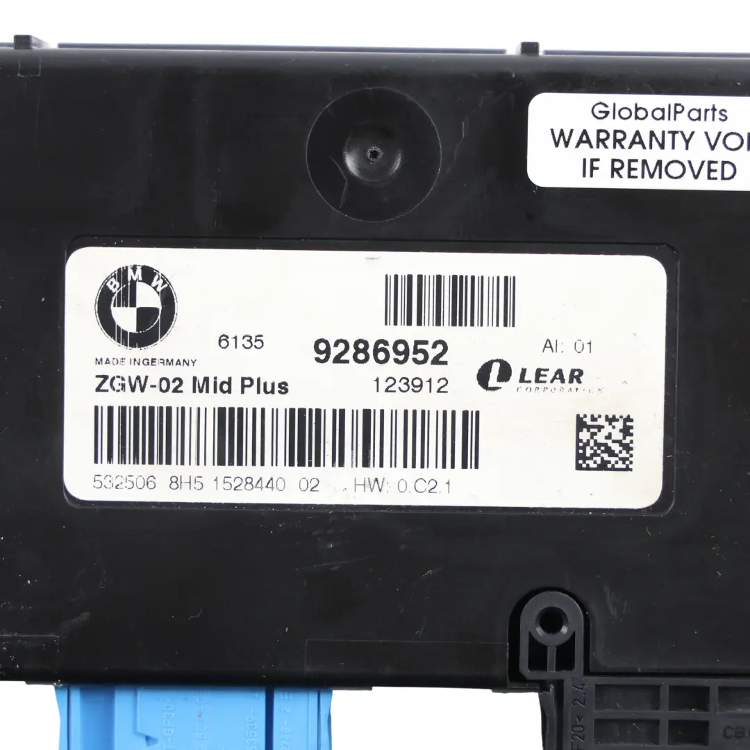 Módulo Control Gateway Central Unidad ECU para BMW X3 F25 X4 F26 con número de pieza 9286952 BMW X3 F25 X4 F26 Módulo Control Gateway Central Unidad ECU - SKU 9286952 - Número de pieza 9286952