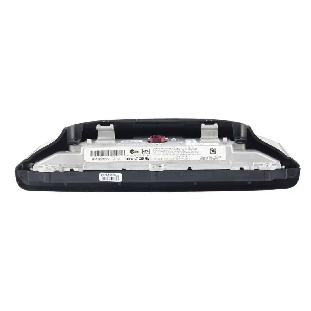  Display Screen BMW F30 F31 F32 F33 Central Information Display 8,8" - SKU 9292248-2 - Part number 9292248
