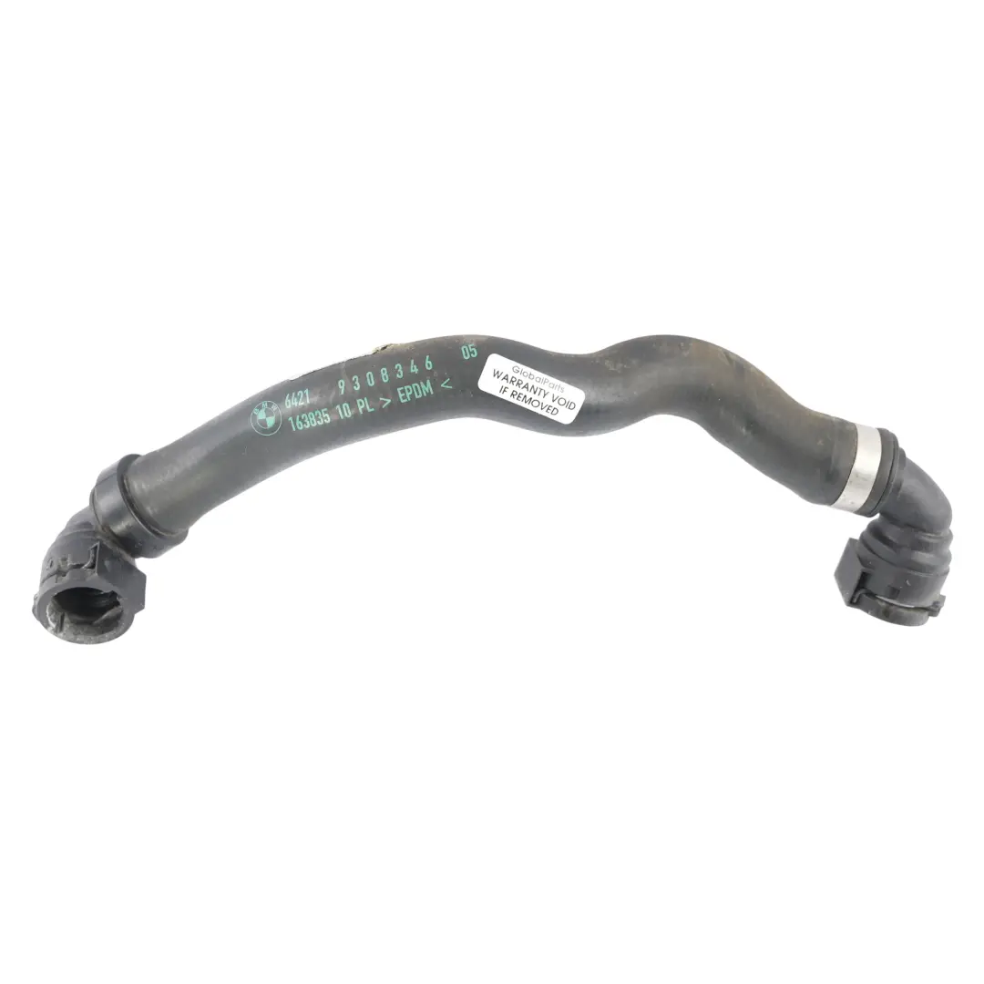 BMW G11 G30 G31 Manguera Tubo Agua Refrigerante Motor 2.0 Gasolina - SKU 9308346 - Número de pieza 9308346