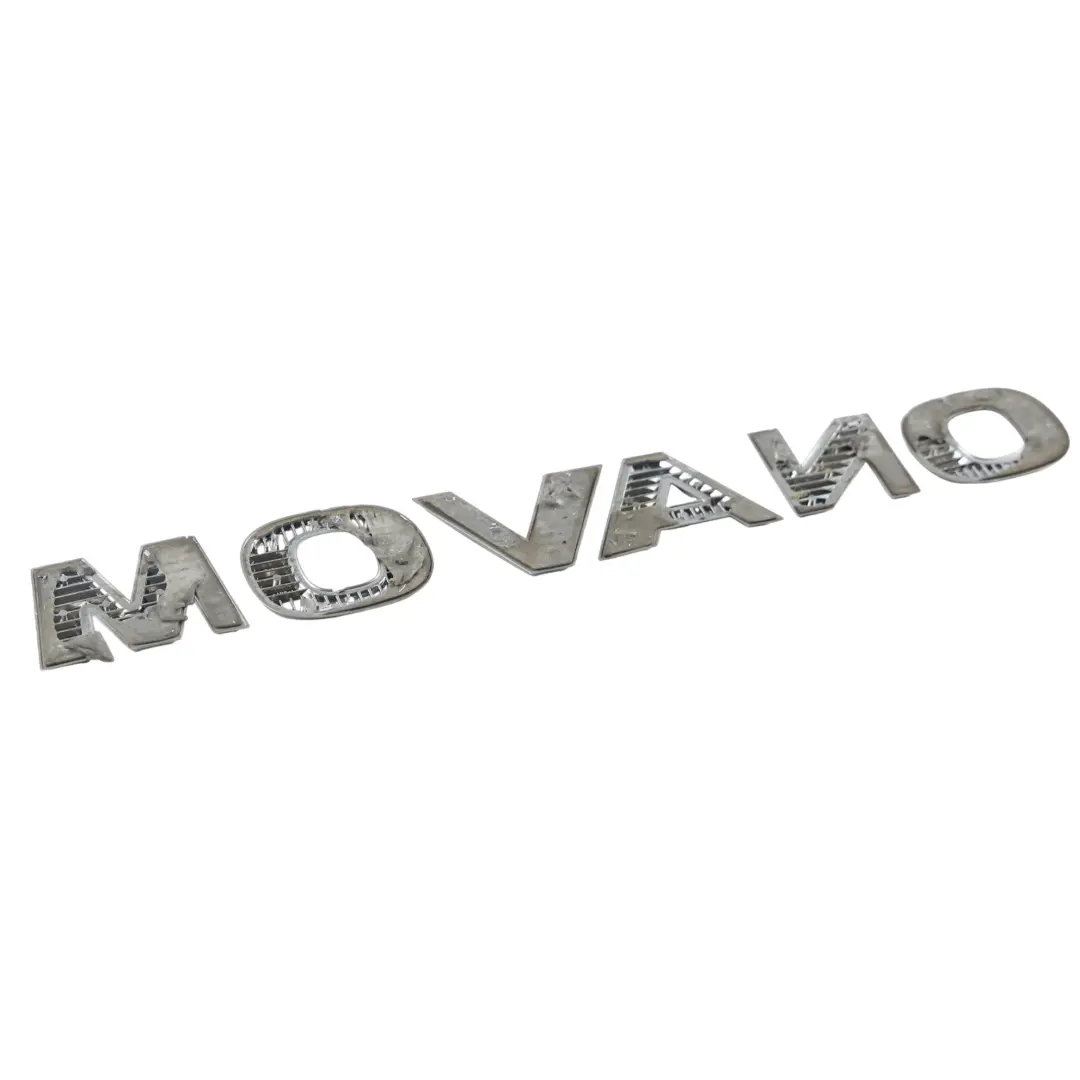 Opel Movano C Badge Emblème Lettrage Modèle Arrière - SKU 93197999 - Numéro de pièce 93197999