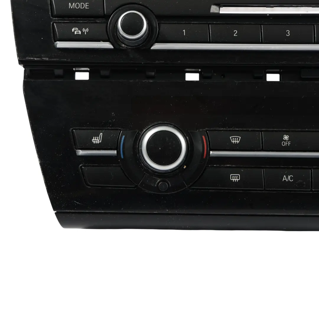 Radio Aria Condizionata A/C Pannello Interruttori Nero 9317666 per BMW F10 F11 con numero di parte 9328424 BMW F10 F11 Radio Aria Condizionata A/C Pannello Interruttori Nero 9317666 - SKU 9328424-5 - Numero di parte 9328424