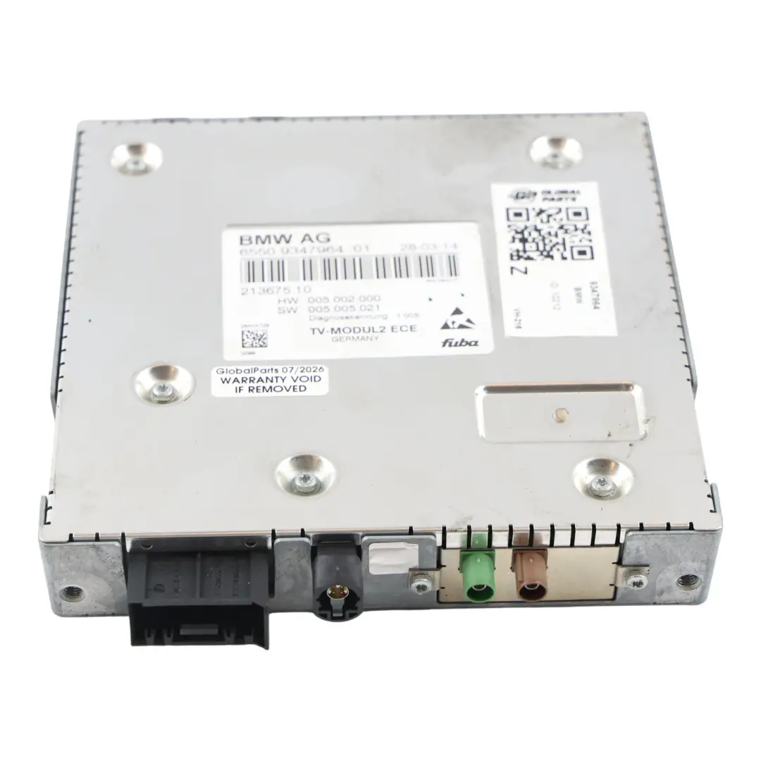 BMW F01 F02 F03 F04 F10 F12 F13 F30 F31 F32 F34 Moduł Sterownik TV - SKU 9347964 - Numer Części 9347964