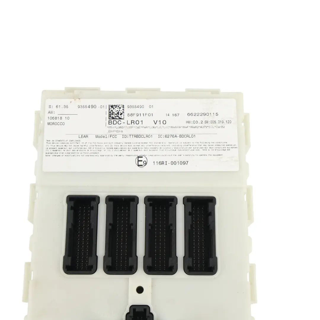 BMW Mini Cooper F56 Modulo Controllo Carrozzeria BDC FEM ECU - SKU 9355490 - Numero di parte 9355490