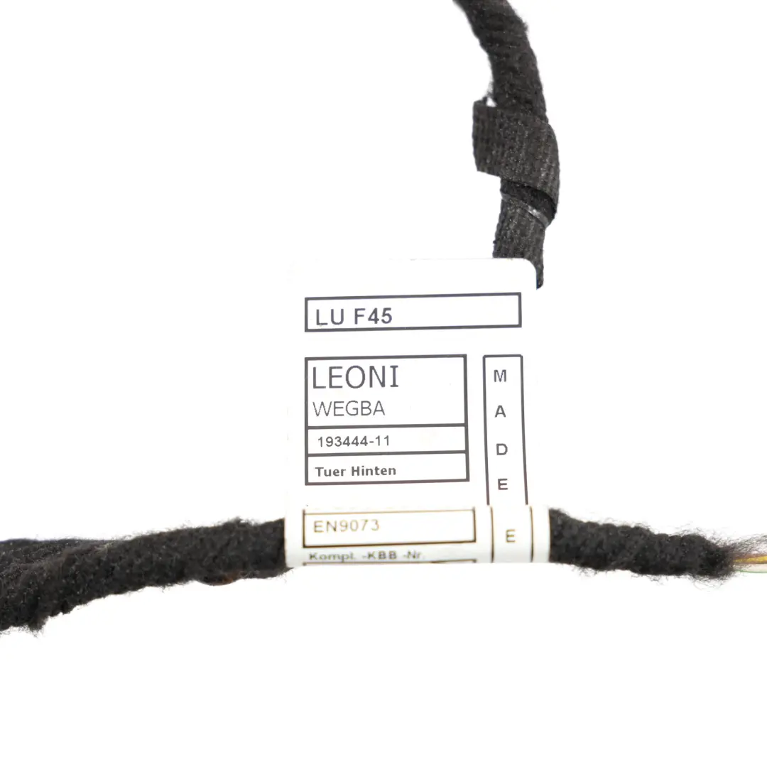Cableado Arnés Cable Puerta Trasera Derecha 9361577 para BMW Active Tourer F45 con número de pieza 9361601 BMW Active Tourer F45 Cableado Arnés Cable Puerta Trasera Derecha 9361577 - SKU 9361601 - Número de pieza 9361601