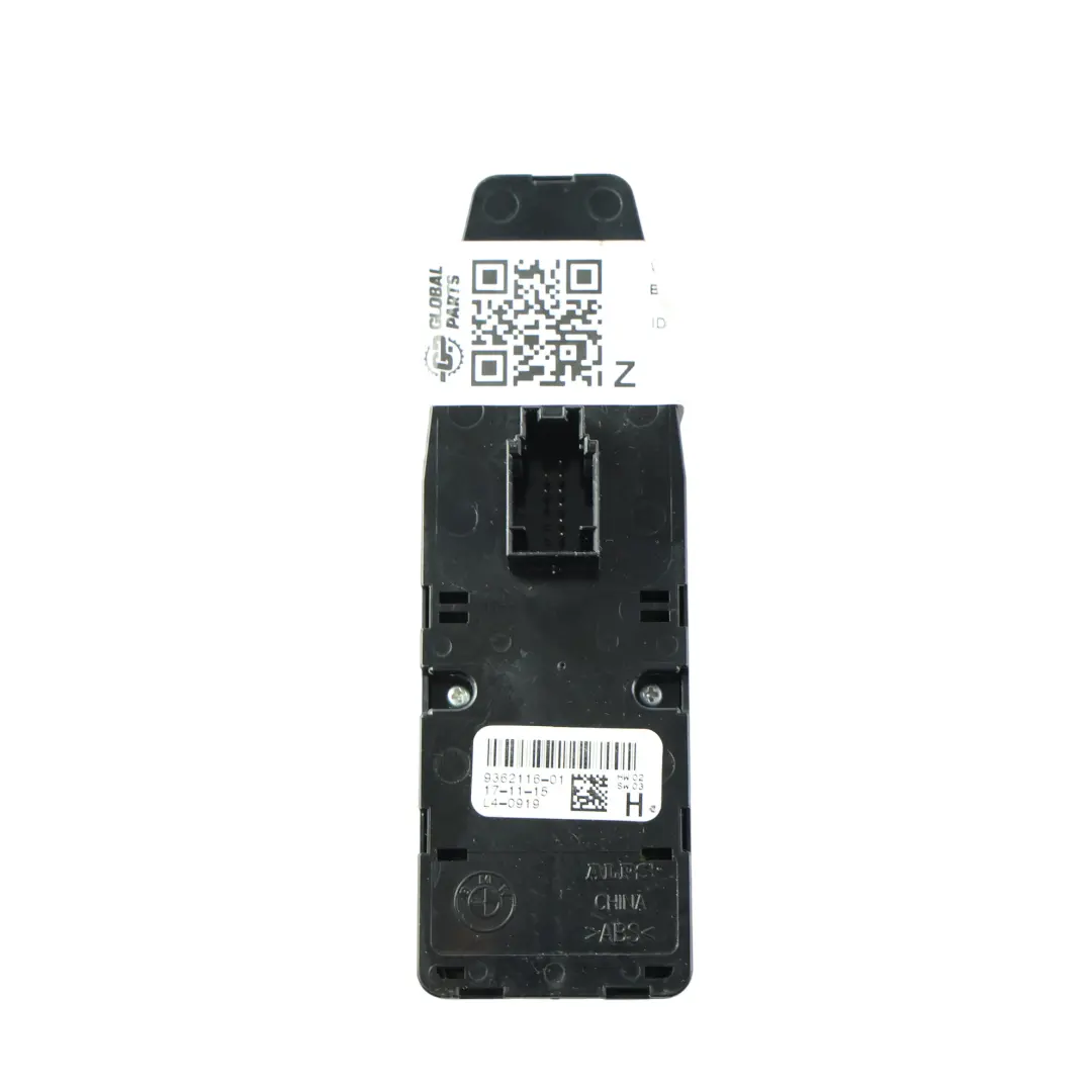 Fensterheber Schalter Fahrertür Bedienfeld für BMW X5 F15 F45 mit Teilenummer 9362116 BMW X5 F15 F45 Fensterheber Schalter Fahrertür Bedienfeld - SKU 9362116 - Teilenummer 9362116