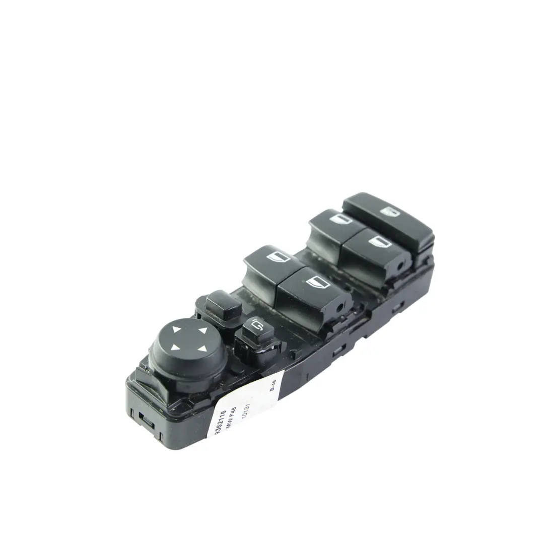 Interruttore Alzacristallo Lato Guida Porta per BMW X5 F15 F45 con numero di parte 9362116 BMW X5 F15 F45 Interruttore Alzacristallo Lato Guida Porta - SKU 9362116 - Numero di parte 9362116