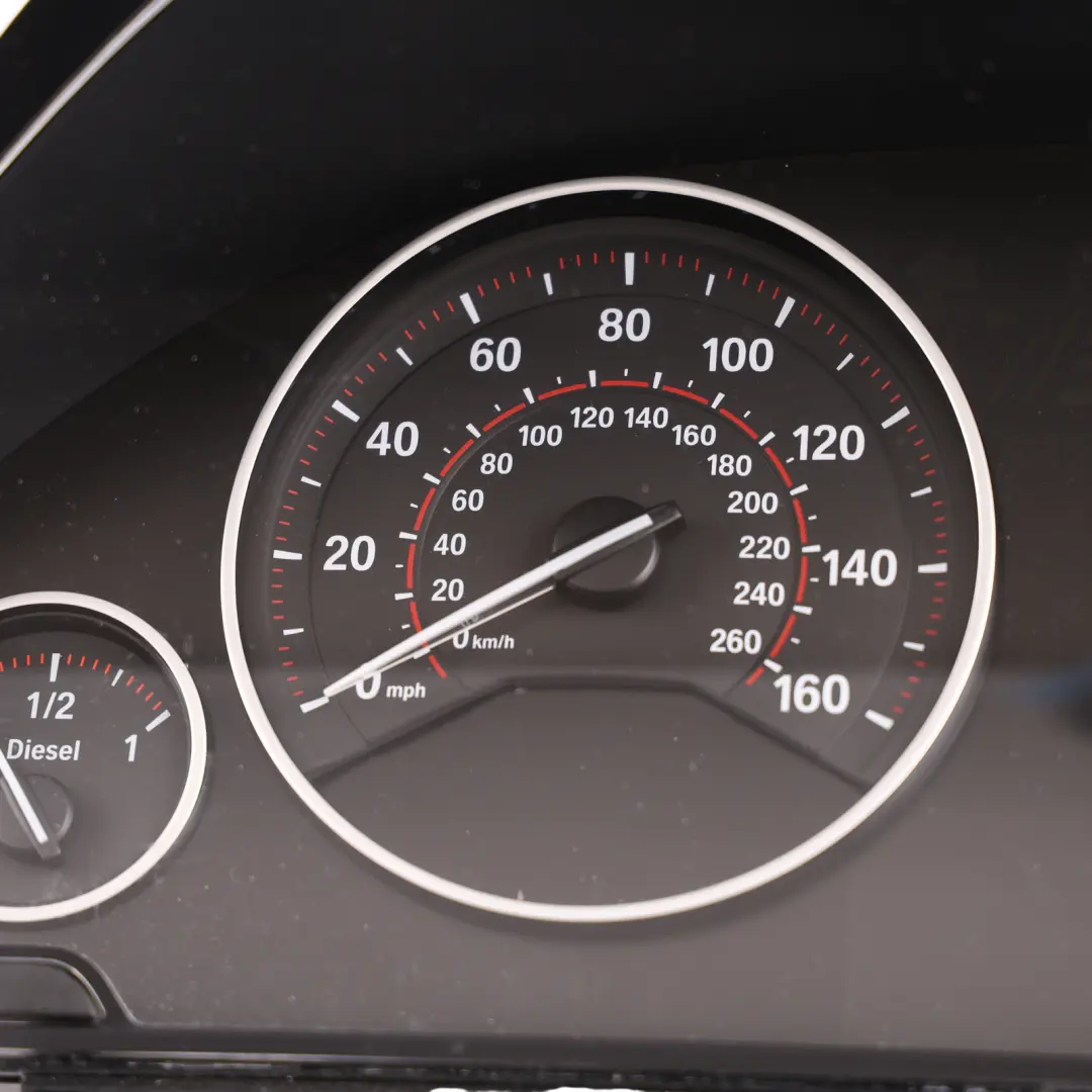 Instrument Cluster Speedometer Diesel Automatic to BMW F30 F32 F36 with Part number 9398485 BMW F30 F32 F36 Instrument Cluster Speedometer Diesel Automatic - SKU RHD-9398485 - Part number 9398485