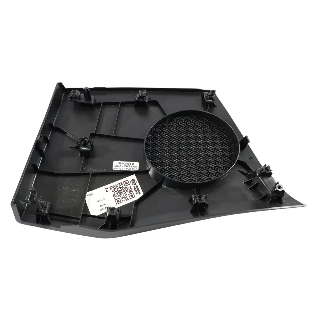 BMW X1 U11 X2 U10 Grille Cache Haut-Parleur Porte Avant Gauche Noir - SKU 9423229 - Numéro de pièce 9423229