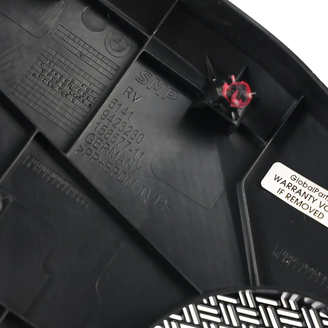 BMW X2 U10 X1 U11 Lautsprecher Blende Gitter Vorne Rechts Schwarz - SKU 9423230 - Teilenummer 9423230