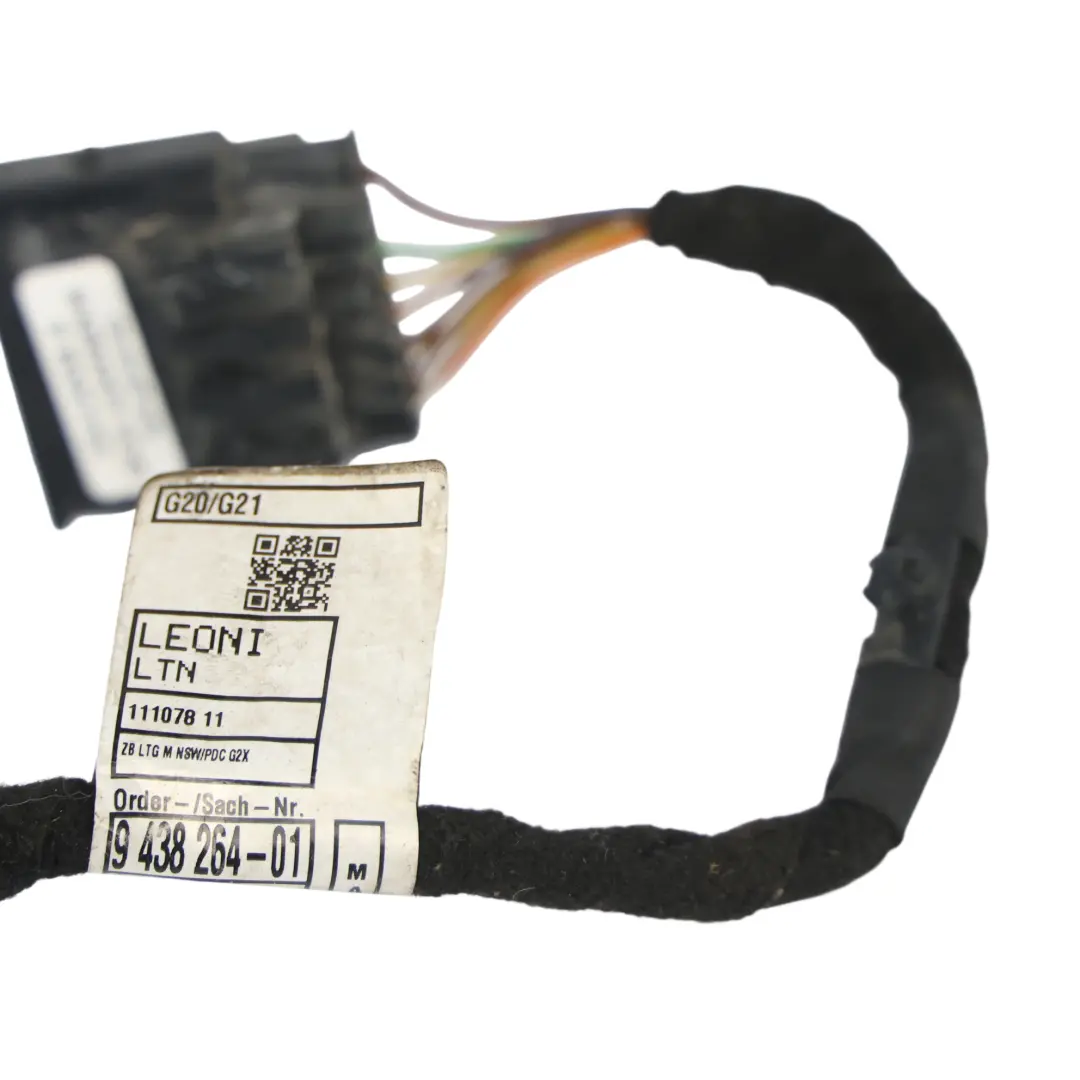 BMW G20 G21 Front Bumper Parking Sensor Wiring Loom 4 Sensors - SKU 9438264 - Part number 9438264