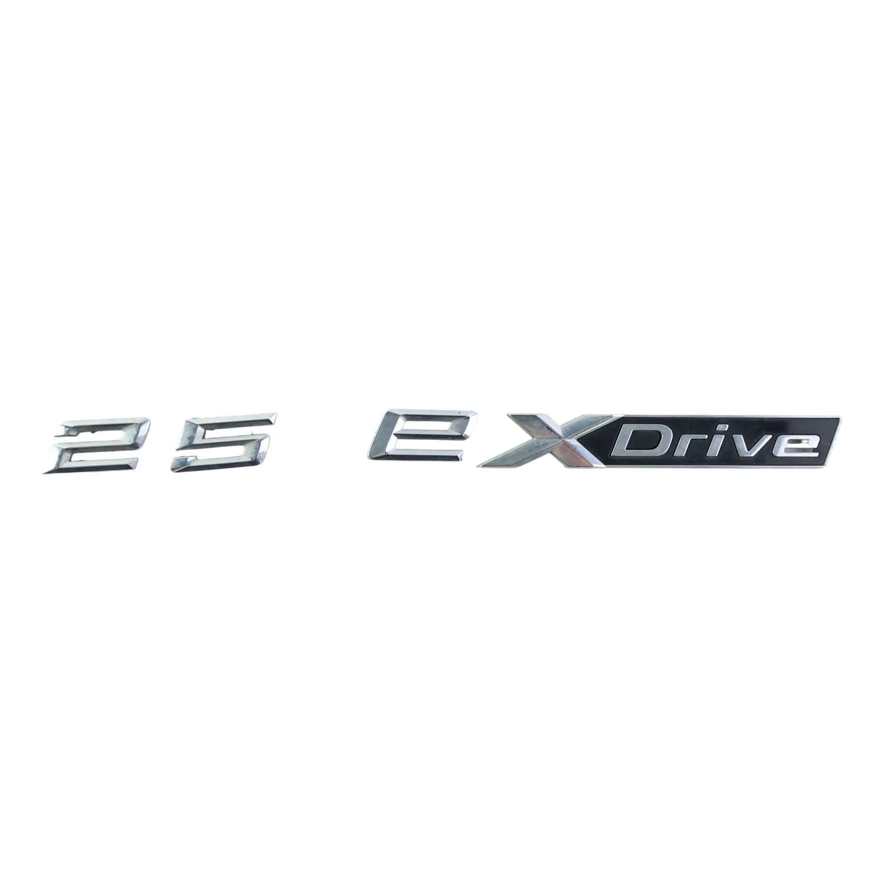 BMW X1 U11 25 eX Emblema Badge Bagagliaio Adesivo xDrive 8077409