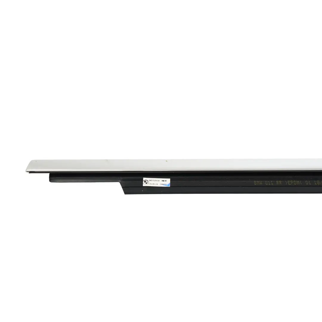 BMW X1 U11 Moldura Sello Panel Puerta Trasera Izquierda Cromo - SKU 9451529 - Número de pieza 9451529