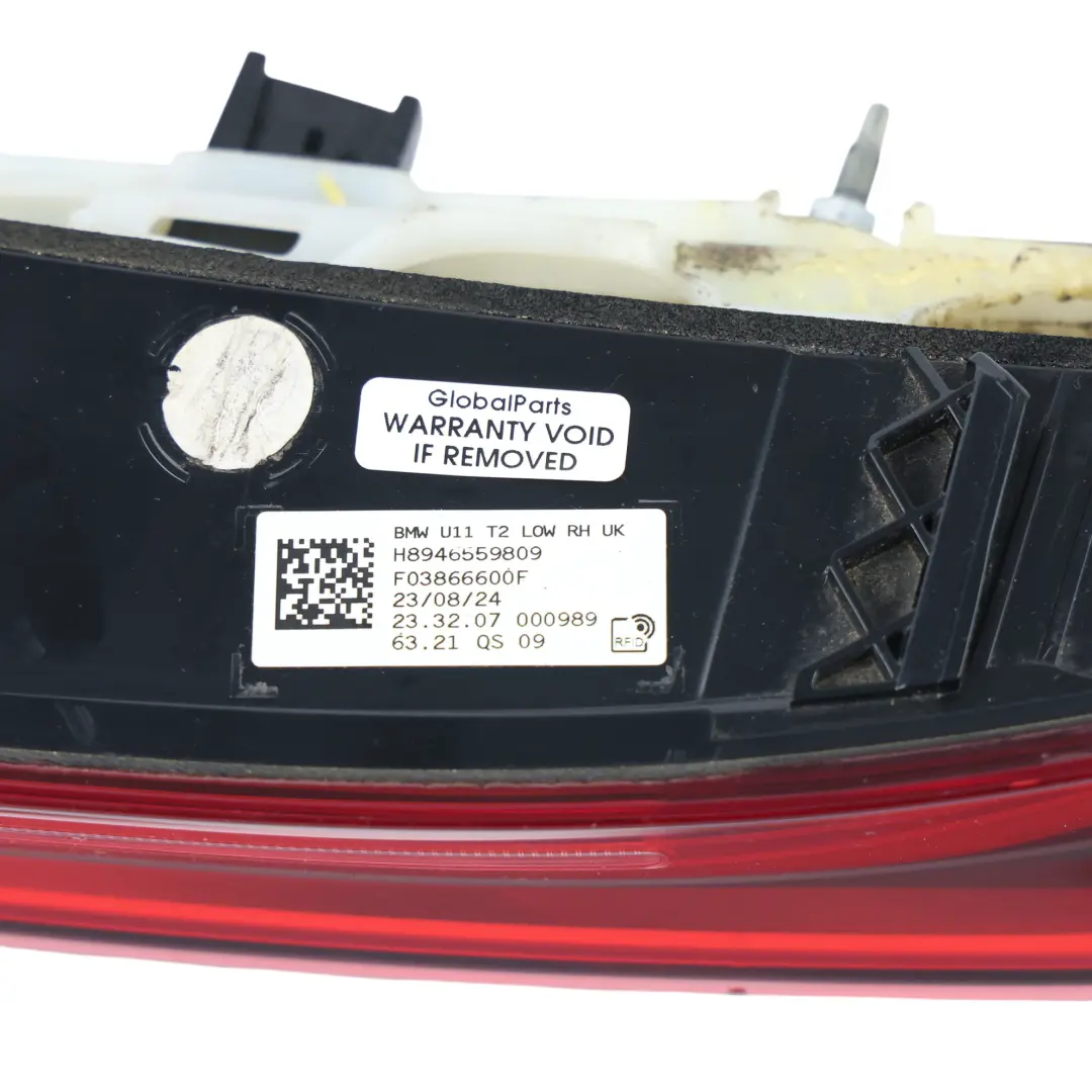 Taillight Tail Light Lamp Right O/S to BMW X1 U11 Rear Tailgate with Part number 9465598 BMW X1 U11 Rear Tailgate Taillight Tail Light Lamp Right O/S - SKU 9465598-1 - Part number 9465598