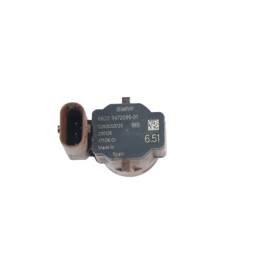 PDC Parking Sensor Outer Alpinweiss 3 - 300 to BMW G20 G21 G22 G23 G80 with Part number 9472095 BMW G20 G21 G22 G23 G80 PDC Parking Sensor Outer Alpinweiss 3 - 300 - SKU 9472095-AW - Part number 9472095