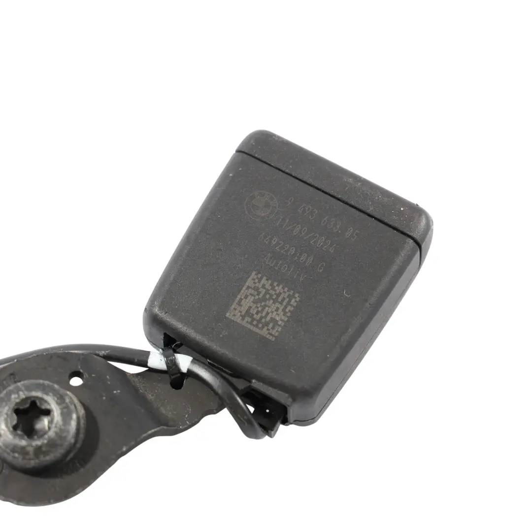 BMW U06 X2 U10 X1 U11 Rear Seat Sofa Seat Belt Buckle Clip Left N/S - SKU 9493633 - Part number 9493633