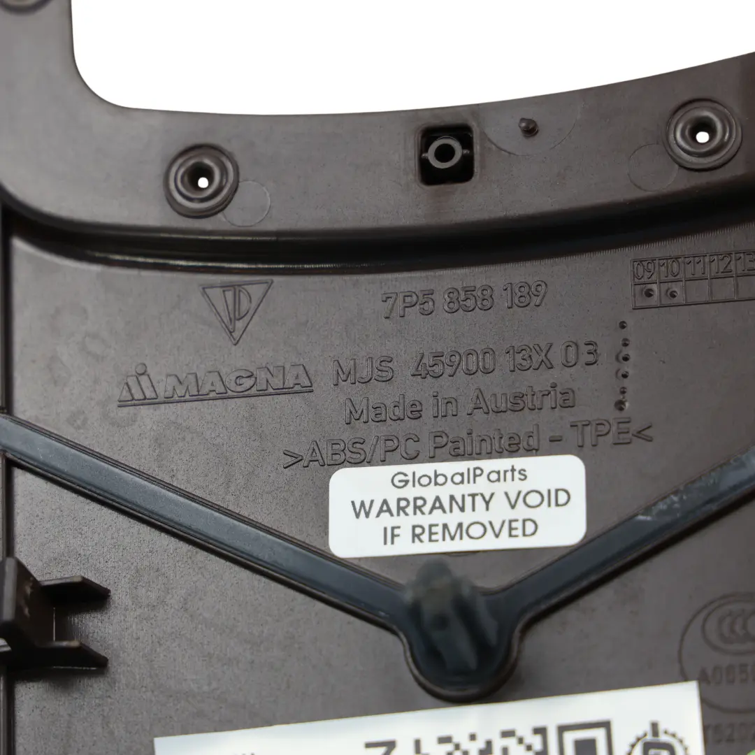 Armaturenbrett Lüftung Blende Oberes Panel 7P5858189 für Porsche Cayenne 92A mit Teilenummer 95855218900 Porsche Cayenne 92A Armaturenbrett Lüftung Blende Oberes Panel 7P5858189 - SKU 95855218900-1 - Teilenummer 95855218900