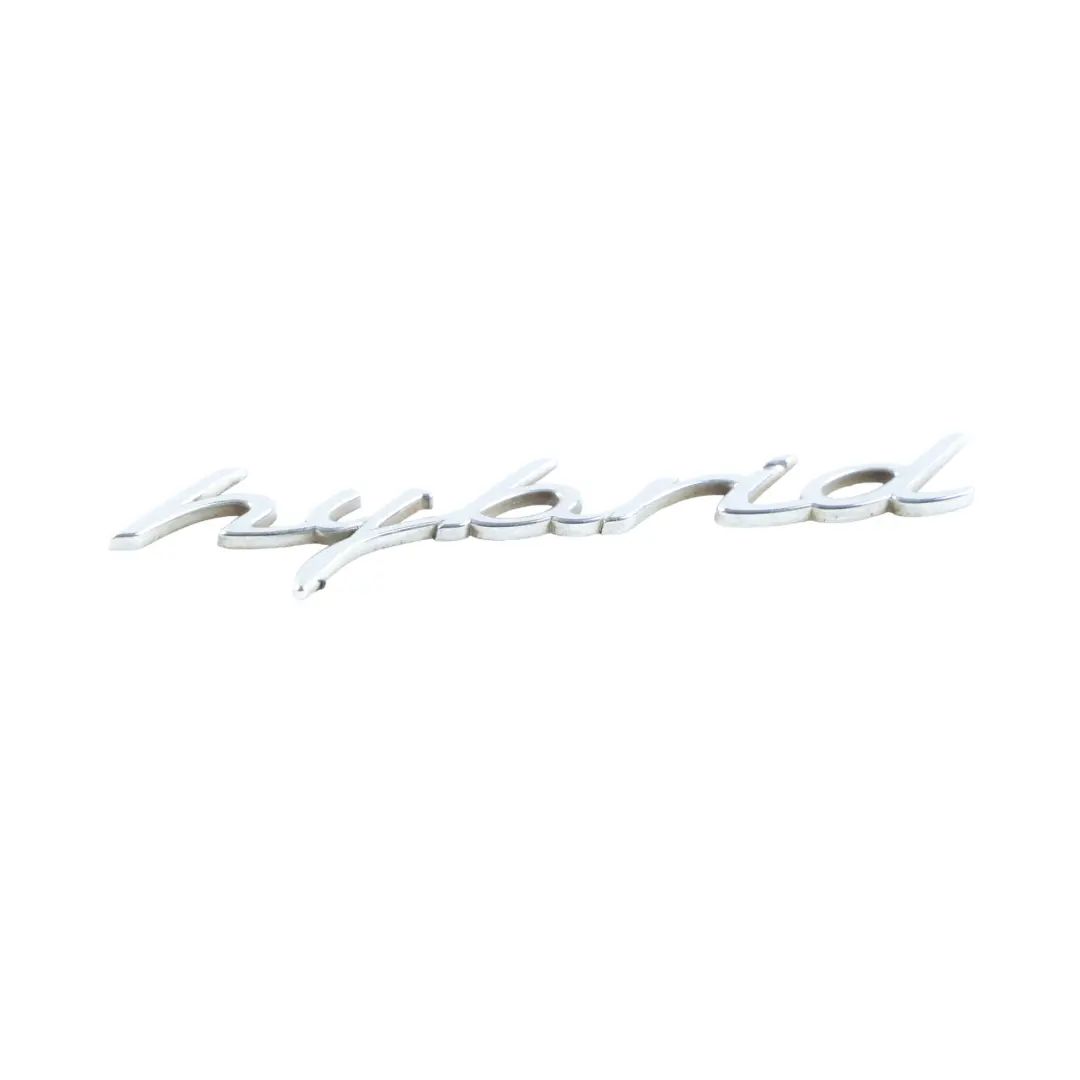 Side Panel Lettering Badge Trim Hybrid Left N/S to Porsche Cayenne 92A with Part number 95855949900 Porsche Cayenne 92A Side Panel Lettering Badge Trim Hybrid Left N/S - SKU 95855949900 - Part number 95855949900