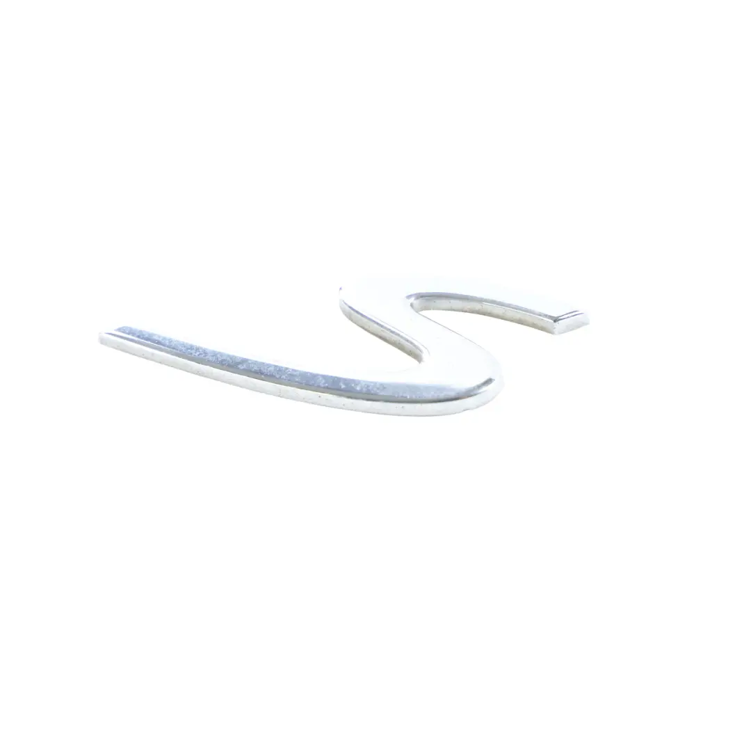 Porsche Cayenne S 92A Rear Tailgate Badge Logo Emblem "S" - SKU 95855967600 - Part number 95855967600