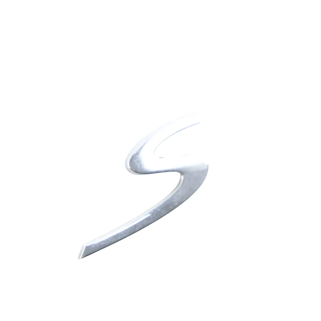 Porsche Cayenne S 92A Rear Tailgate Badge Logo Emblem "S" - SKU 95855967600 - Part number 95855967600