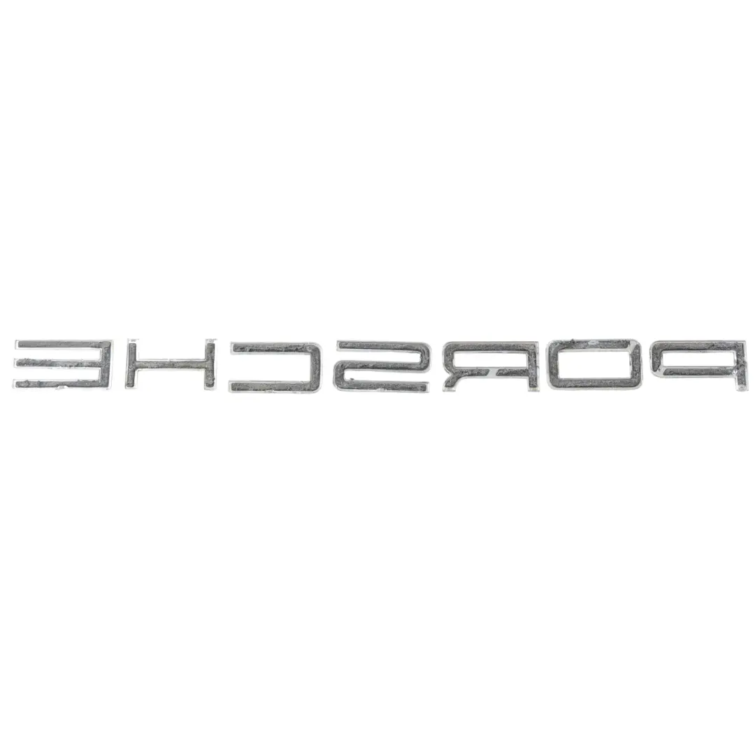 Boot Lid Trink Emblem Lettering Label to Porsche Cayenne 92A Rear Hatch with Part number 95855968700 Porsche Cayenne 92A Rear Hatch Boot Lid Trink Emblem Lettering Label - SKU 95855968700-1 - Part number 95855968700