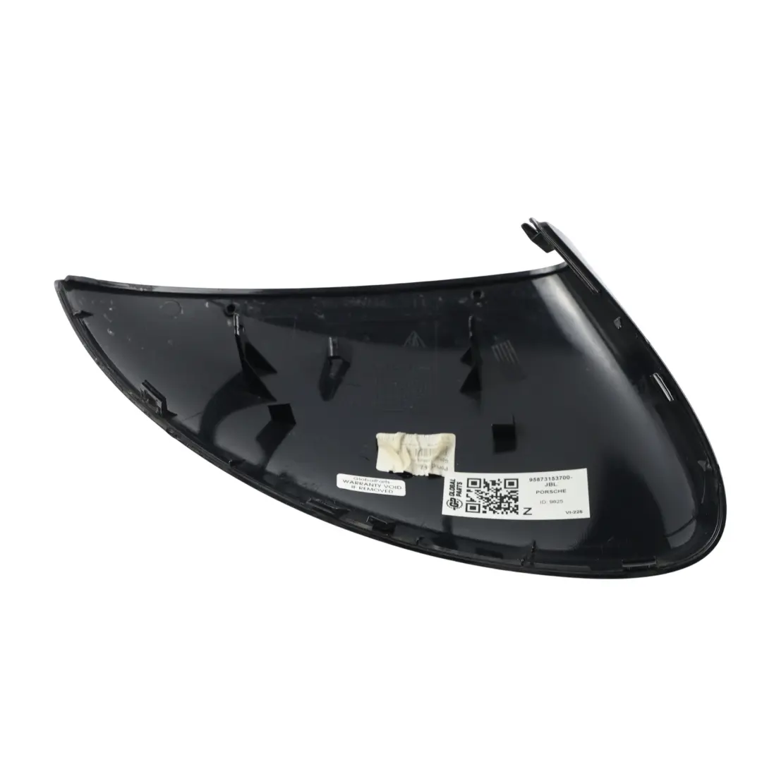 Wing Mirror Cap Cover Left N/S Jet Black - C9X to Porsche Cayenne S 92A with Part number 95873153700 Porsche Cayenne S 92A Wing Mirror Cap Cover Left N/S Jet Black - C9X - SKU 95873153700-JBL - Part number 95873153700
