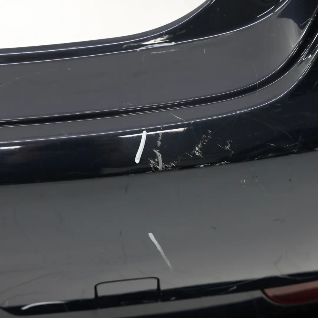 Porsche Macan 95B Rear Bumper Trim Panel Sport Midnight Blue Metallic - M5F - SKU 95B807417G-MIBL - Part number 95B807417G