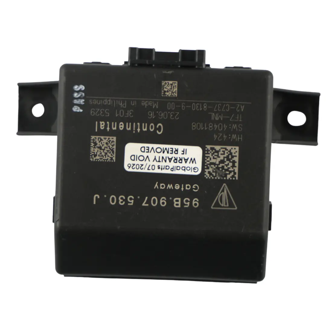 Porsche Macan 95B Modulo Gateway Carrozzeria Centralina ECU - SKU 95B907530L - Numero di parte 95B907530L