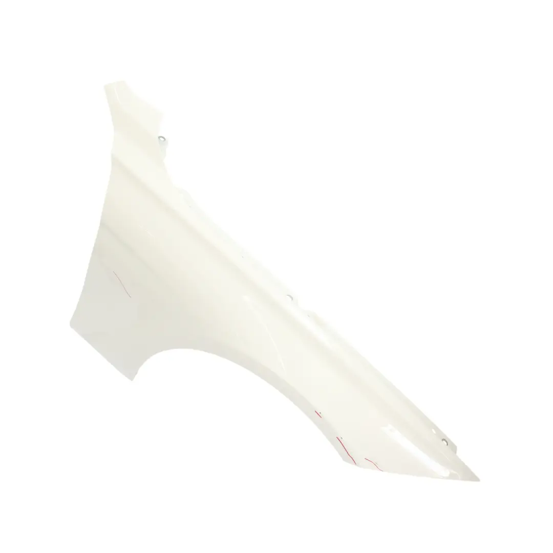 Panel Guardabarros Delantero Derecho Alpinweiss Blanco 300 para BMW F30 F31 con número de pieza 9621598 BMW F30 F31 Panel Guardabarros Delantero Derecho Alpinweiss Blanco 300 - SKU 9621598-AW - Número de pieza 9621598