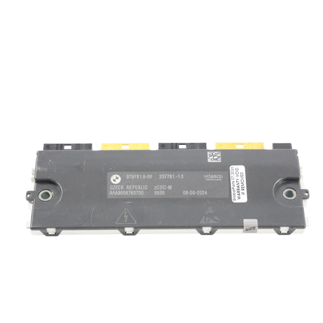 High-Voltage Accumulator Control Unit to BMW X1 U11 with Part number 9797818 BMW X1 U11 High-Voltage Accumulator Control Unit - SKU 9797818 - Part number 9797818