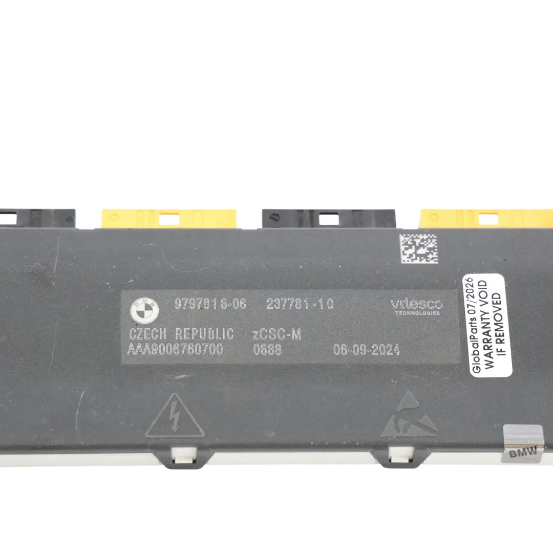 BMW X1 U11 Unidad Control Acumulador Alto Voltaje - SKU 9797818 - Número de pieza 9797818