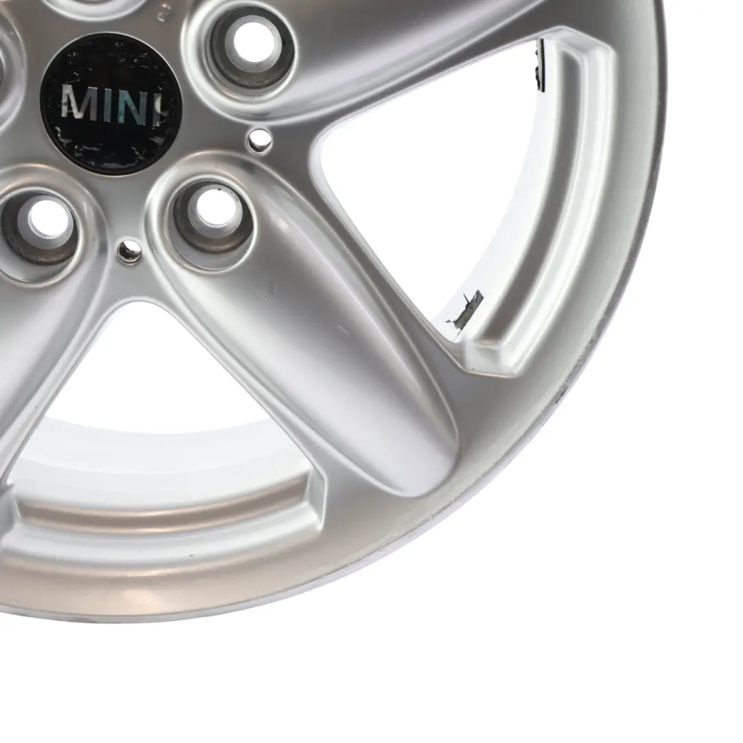 Mini Cooper R60 Srebrna Felga Aluminiowa 16" ET:46 6,5J - SKU 9803720-5 - Numer Części 9803720
