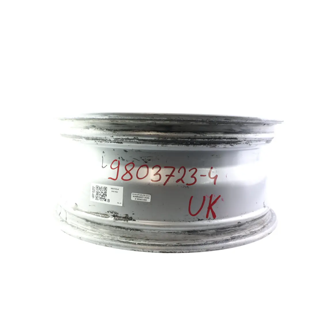 Mini Cooper R60 R61 Silver Wheel Alloy Rim 17" 7J 5-Star Double Spoke 124 - SKU 9803723-4 - Part number 9803723
