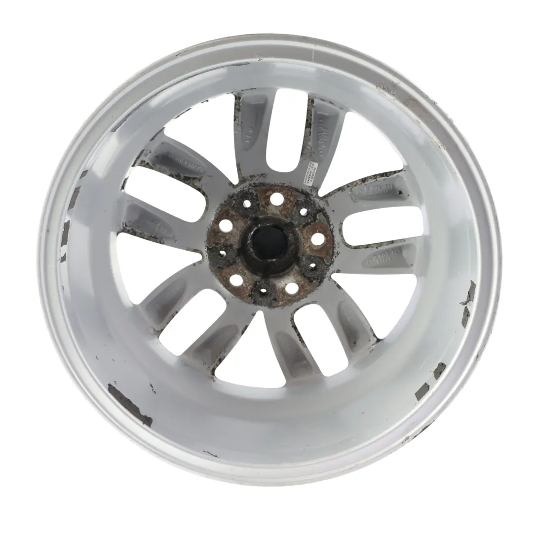 Mini Cooper R60 R61 Silver Wheel Alloy Rim 17" 7J 5-Star Double Spoke 124 - SKU 9803723-4 - Part number 9803723