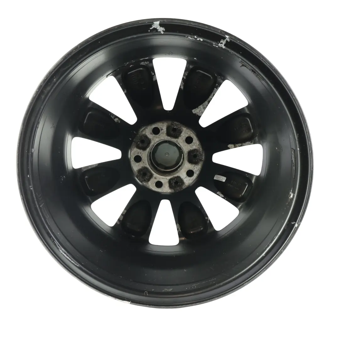 Mini Cooper One R60 R61 Jante Alliage Noire 18" 7,5J ET:52 Turbo Fan 126 - SKU 9804374-2 - Numéro de pièce 9804374
