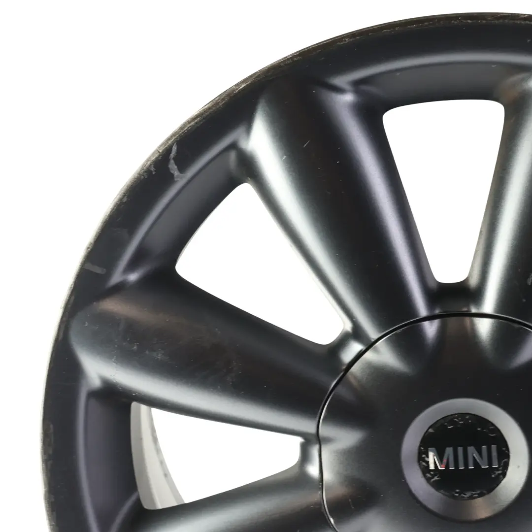 Mini Cooper One R60 R61 Jante Alliage Noire 18" 7,5J ET:52 Turbo Fan 126 - SKU 9804374-2 - Numéro de pièce 9804374