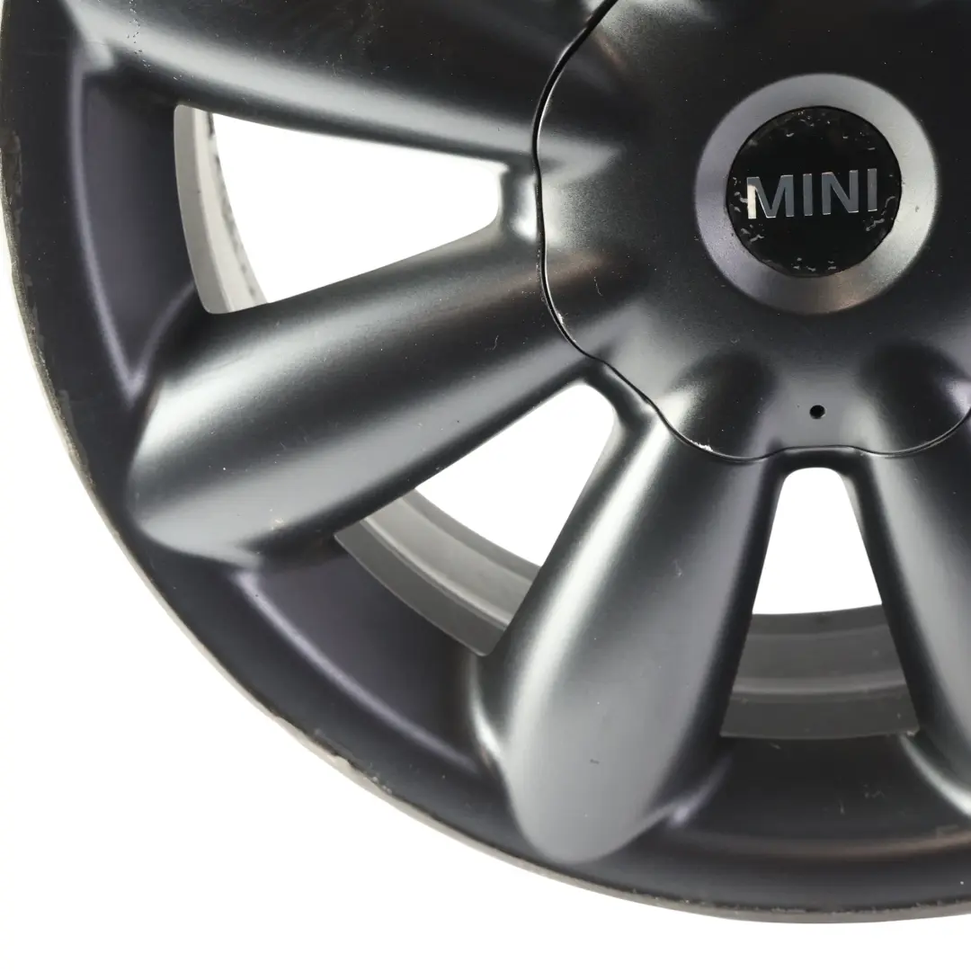 Llanta de aleación negra 18" 7,5J ET:52 Turbo Fan 126 para Mini Cooper One R60 R61 con número de pieza 9804374 Mini Cooper One R60 R61 Llanta de aleación negra 18" 7,5J ET:52 Turbo Fan 126 - SKU 9804374-2 - Número de pieza 9804374