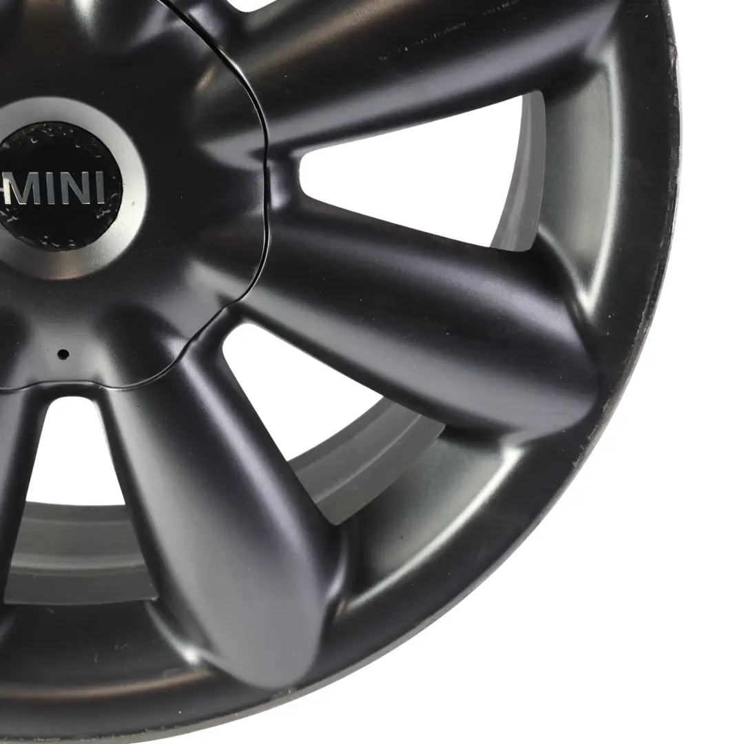 Llanta de aleación negra 18" 7,5J ET:52 Turbo Fan 126 para Mini Cooper One R60 R61 con número de pieza 9804374 Mini Cooper One R60 R61 Llanta de aleación negra 18" 7,5J ET:52 Turbo Fan 126 - SKU 9804374-2 - Número de pieza 9804374