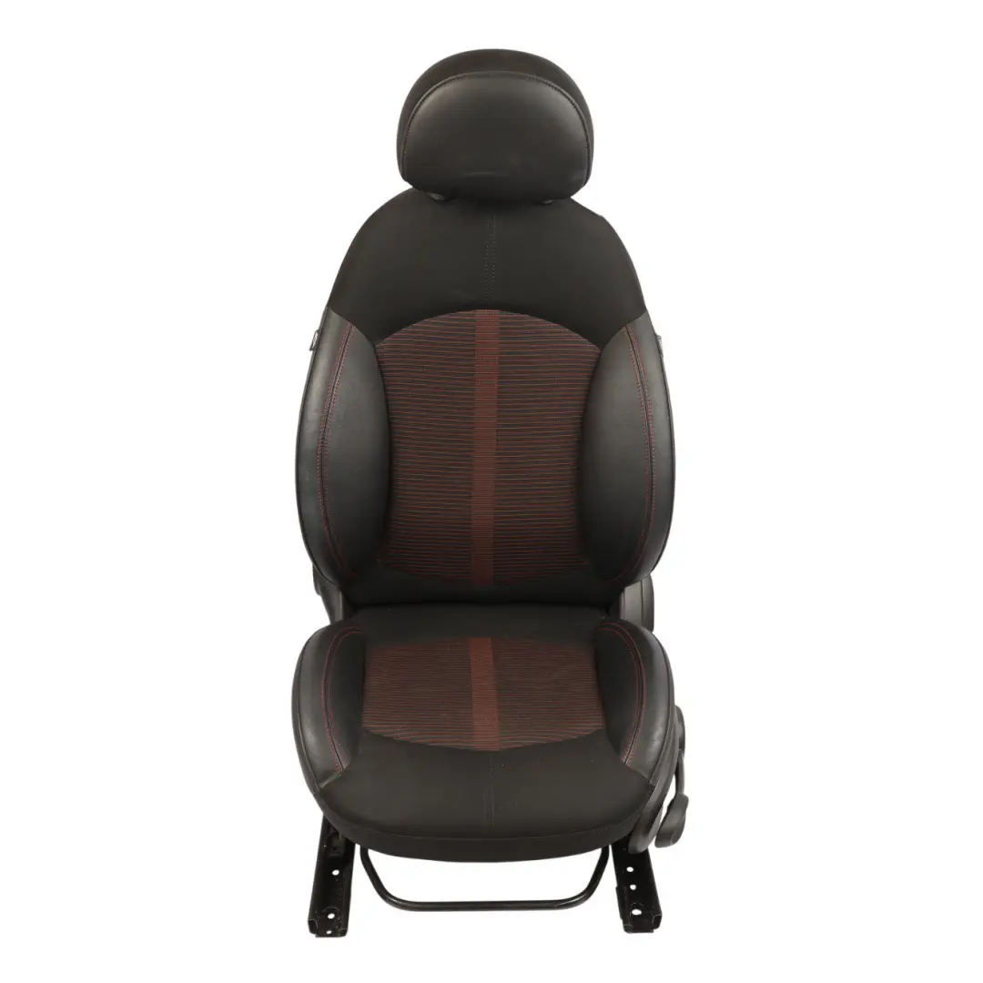  Siège avant Mini R60 Countryman gauche Sport Cloth Leather Parallel Lines Red - SKU 9805155-2 - Numéro de pièce 9805155