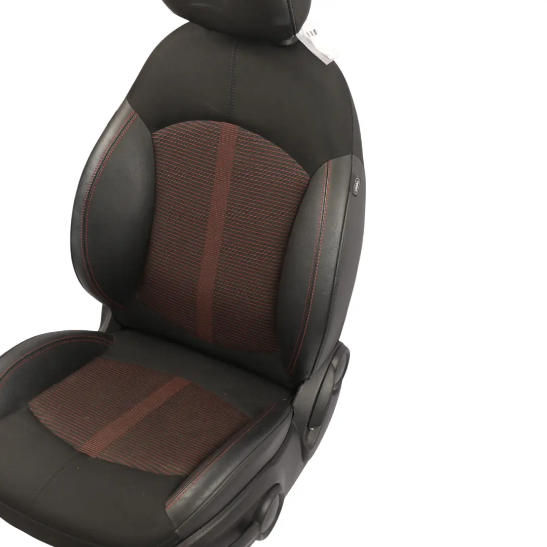 Siège avant Mini R60 Countryman gauche Sport Cloth Leather Parallel Lines Red pour à propos du numéro de pièce 9805155 Siège avant Mini R60 Countryman gauche Sport Cloth Leather Parallel Lines Red - SKU 9805155-2 - Numéro de pièce 9805155