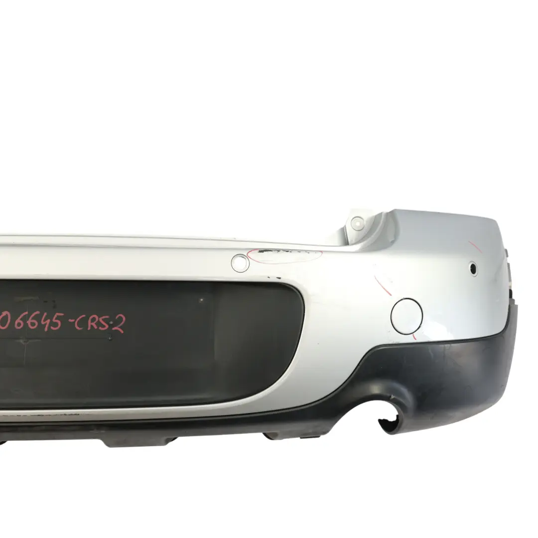 Mini Countryman R60 Rear Bumper Trim Panel Cover PDC Crystal Silver Metallic B12 - SKU 9806645-CRS2 - Part number 9806645