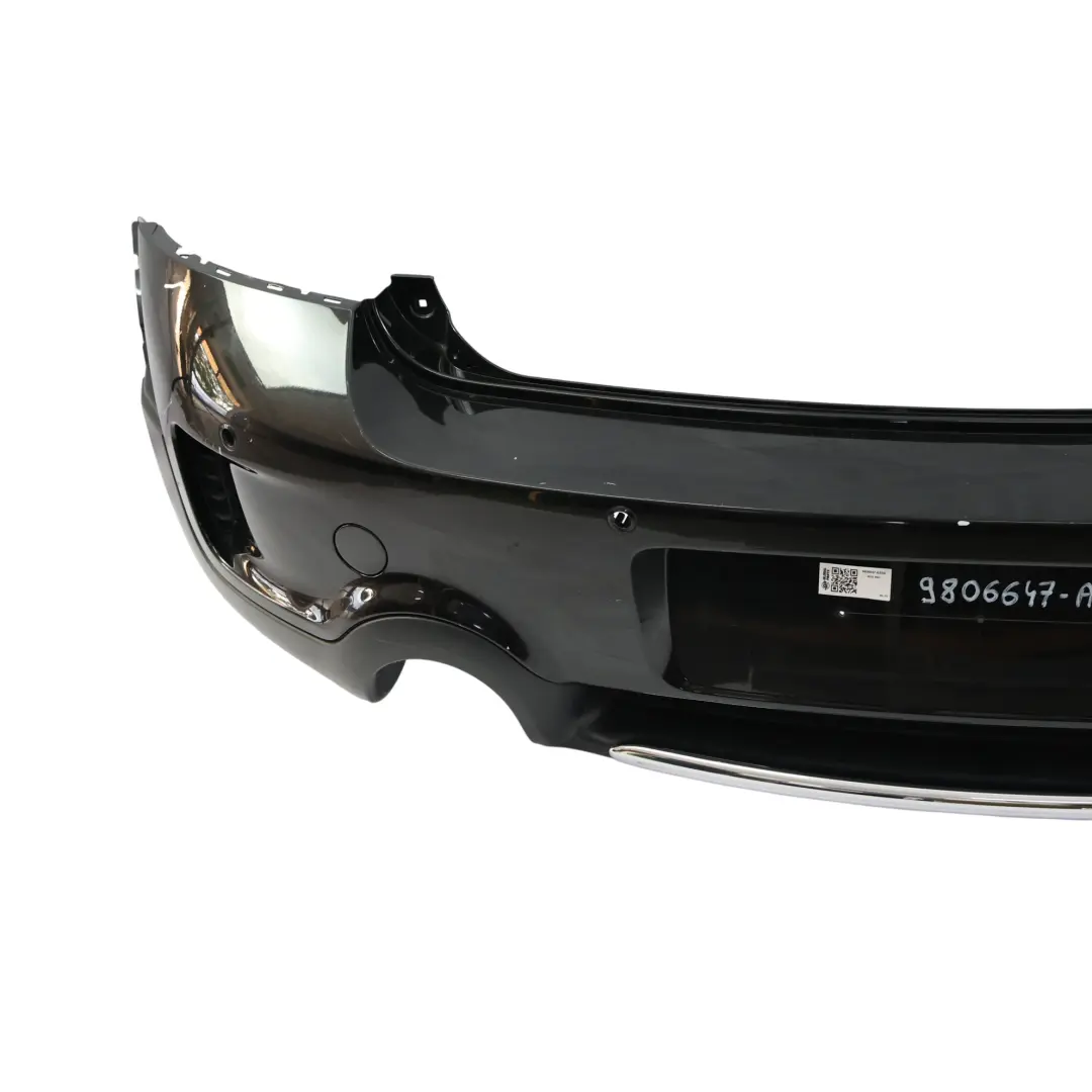 Bumper Cooper S PDC Absolute Black Metallic - B11 to Mini Countryman R60 Rear with Part number 9806647 Mini Countryman R60 Rear Bumper Cooper S PDC Absolute Black Metallic - B11 - SKU 9806647-ABS6 - Part number 9806647