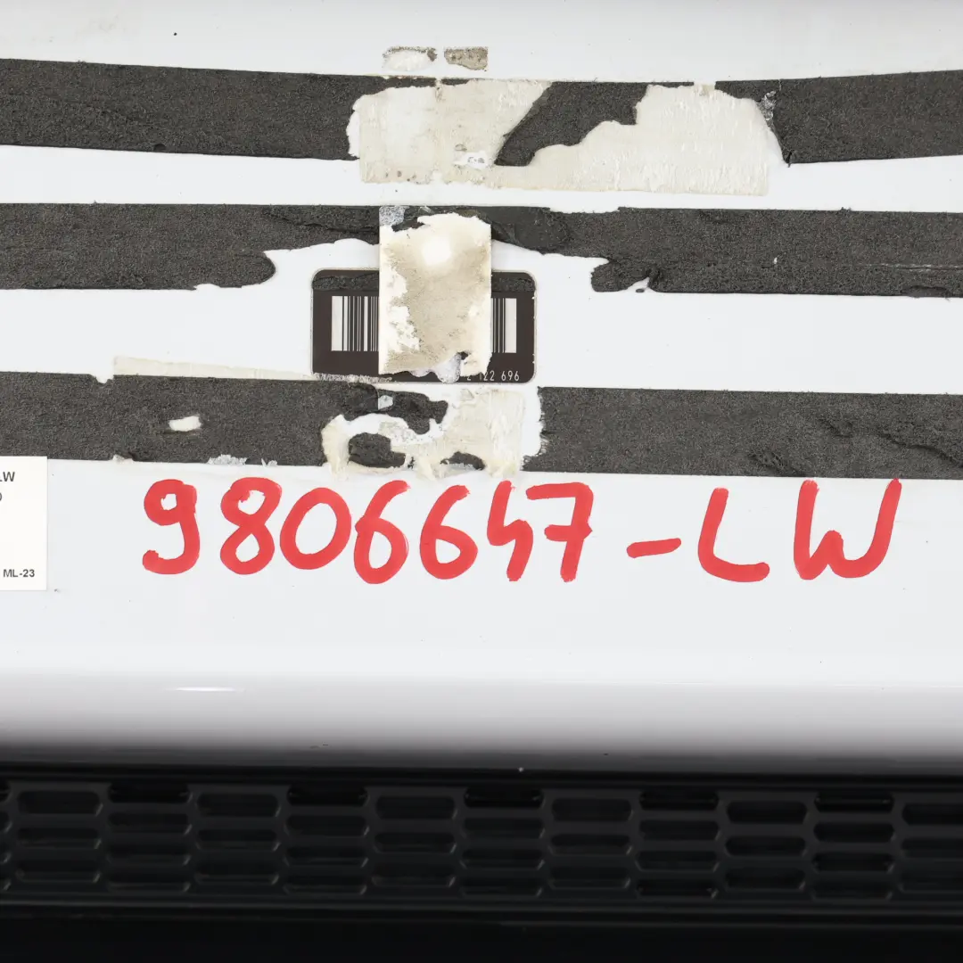 Stoßstange Hinten PDC Weiß B15 für Mini Countryman R60 Cooper S mit Teilenummer 9806647 Mini Countryman R60 Cooper S Stoßstange Hinten PDC Weiß B15 - SKU 9806647-LW - Teilenummer 9806647