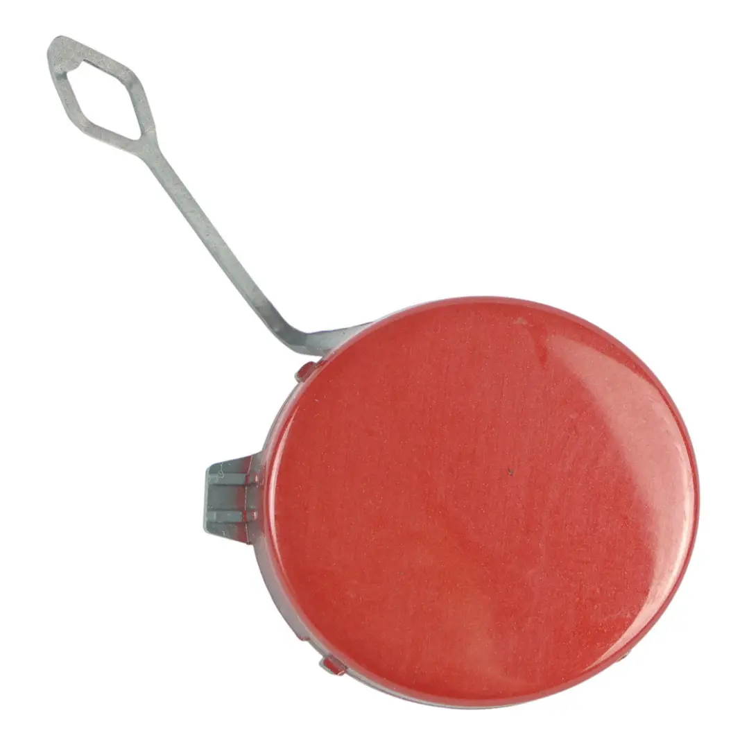 Mini Cooper R60 Tapa Gancho Paragolpes Trasero Izquierdo Rojo B63 - SKU 9806649-BRM - Número de pieza 9806649