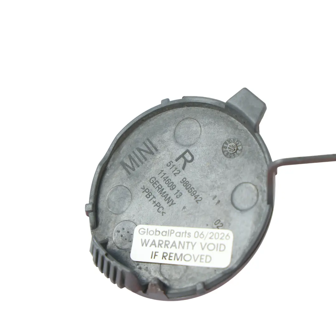 Osłona Haka Holowniczego Zderzaka Tylna Prawa Czerwony Metalik B63 do Mini R60 o numerze 9806650 Mini R60 Osłona Haka Holowniczego Zderzaka Tylna Prawa Czerwony Metalik B63 - SKU 9806650-BRM - Numer Części 9806650