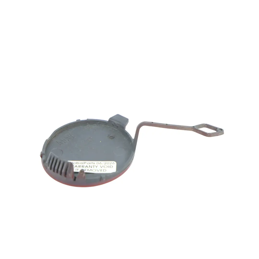 Mini R60 Tapa Gancho Remolque Trasero Derecho Rojo Blazing Metallic B63 - SKU 9806650-BRM - Número de pieza 9806650