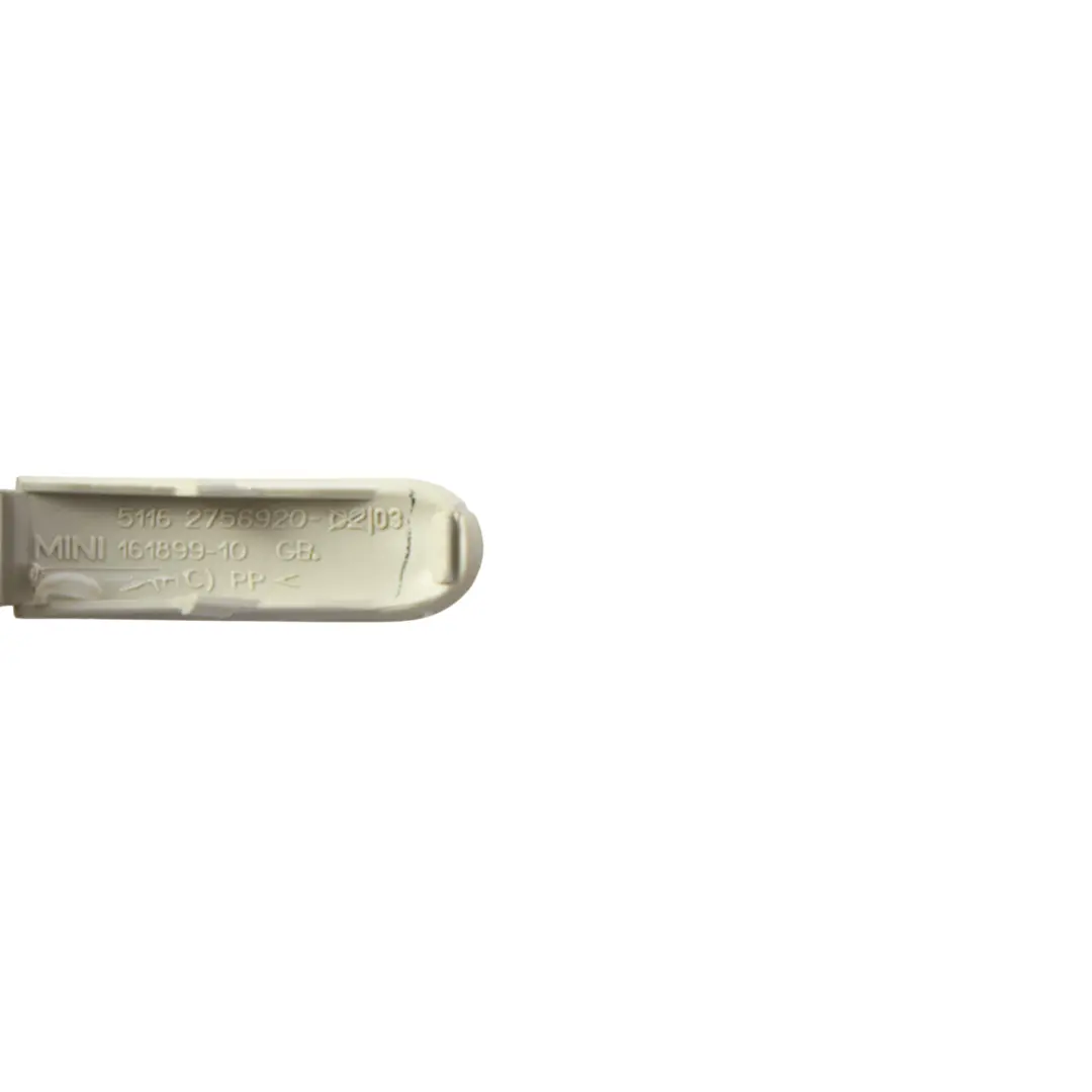 Mini R60 R61 Supporto Aletta Parasole Sinistra Destra Beige Chiaro - SKU 9808691 - Numero di parte 9808691